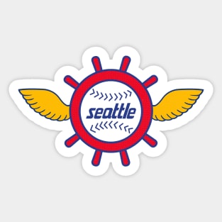 Defunct Seattle Pilots Baseball Sticker